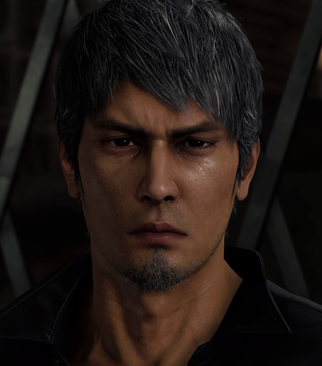 rubbing my thumb between his eyebrows to smooth out his frown lines