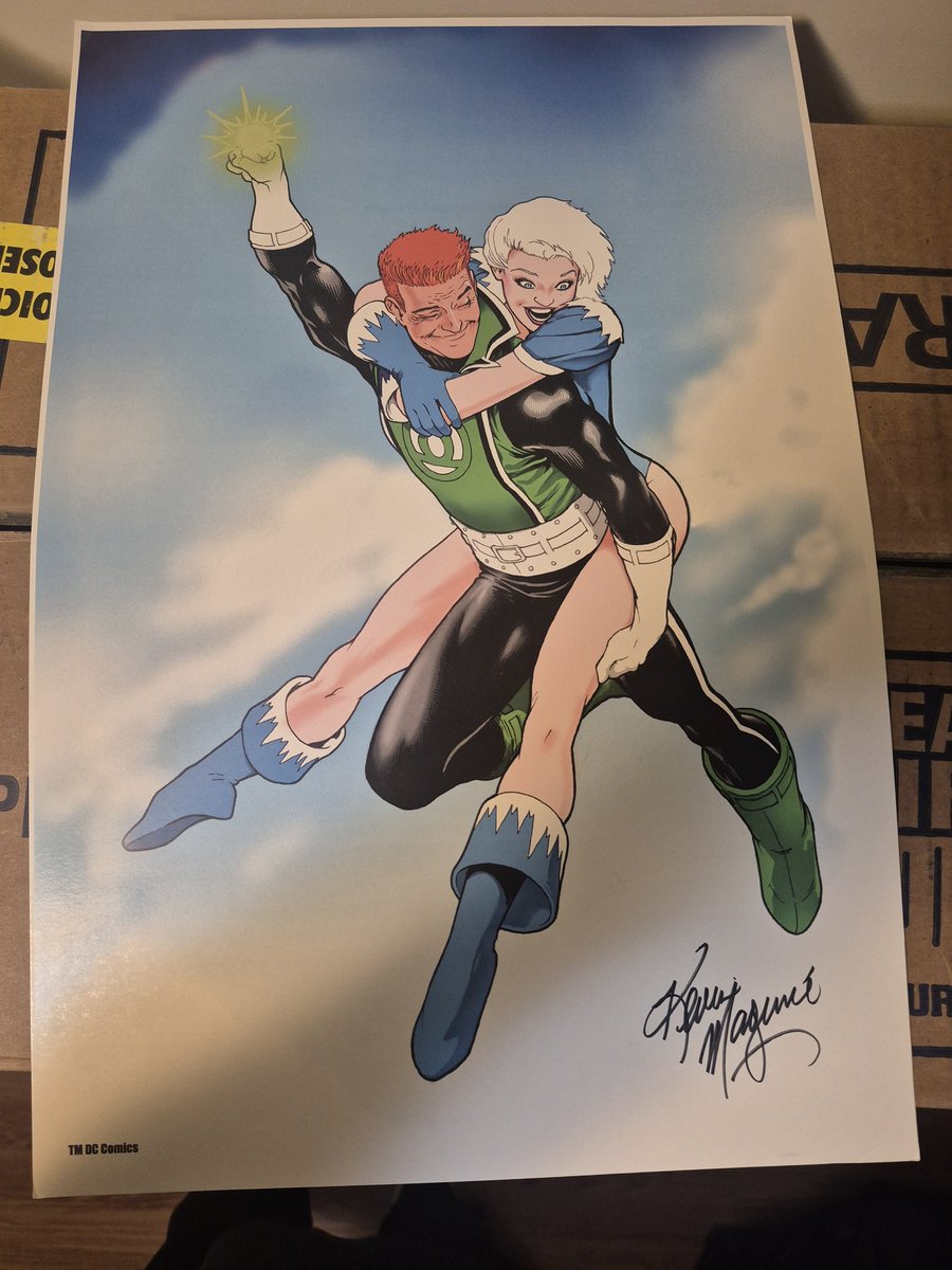 rogerpriebefilm's tweet photo. I've always loved me some guy gardner. One of my favorite prints. 
@maguirekevin @onceuponageek https://t.co/jlTSMnBOxl