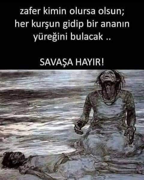 Kahrolsun İsrail. Savaşa Hayır