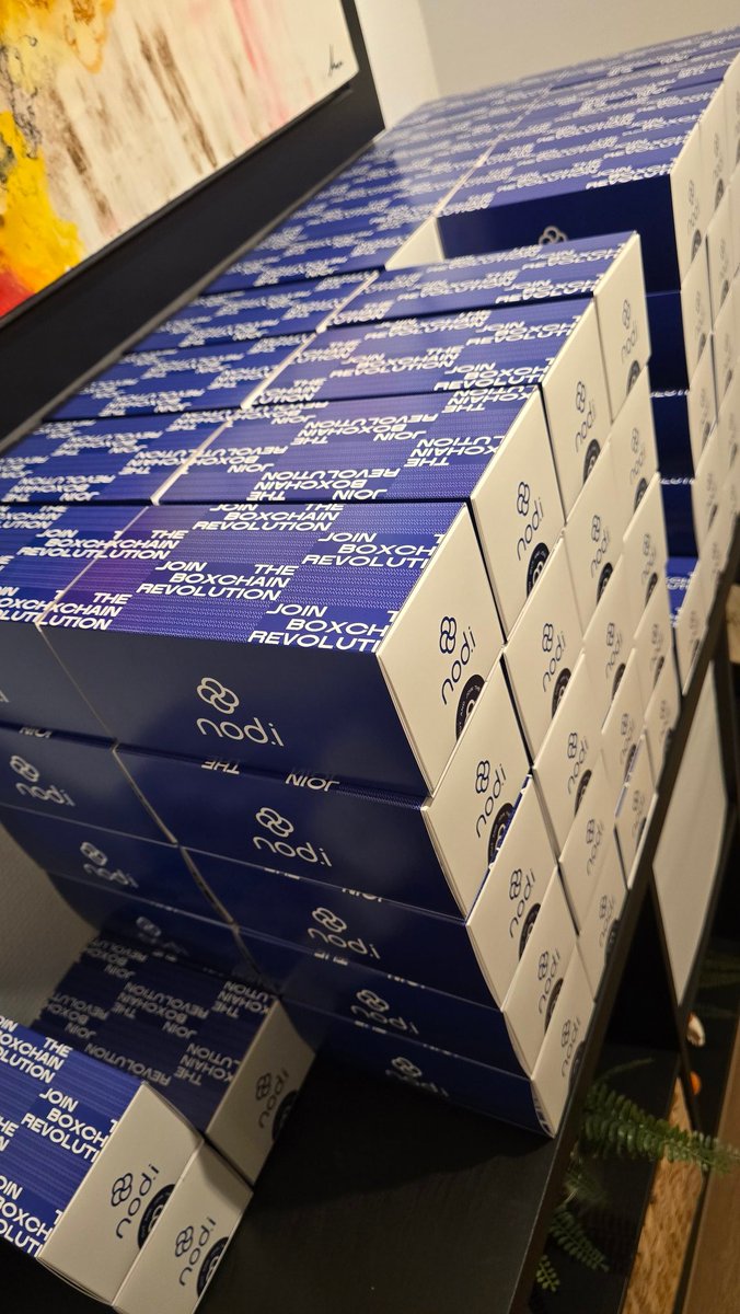 Il paraîtrait que le premier batch OG des nodi devrait bientot partir !🥰
#nodi