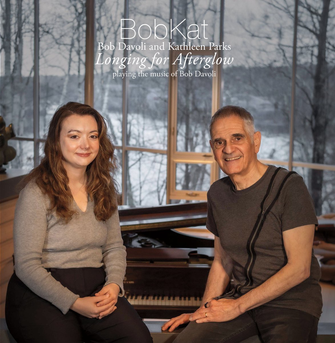 RobertDavoli's tweet photo. New Album Release! My sixth album is a collaboration with Kathleen Parks, the duo dubbed BobKat. This album was produced by three-time Grammy winner, Joe Henry, and features special guest, Julian Lage, on electric guitar.  https://t.co/N2YjxUKpbG https://t.co/pa7cC8SNI7