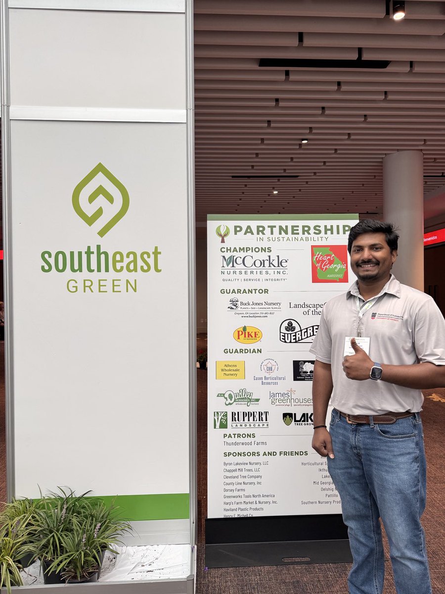 Having a great time at the #SoutheastGreen Conference &amp; Trade Show! So much to learn and fantastic connections being made. #GreenIndustry #Networking #Georgia #Entomology #Ornamentalpestmanagement #uga