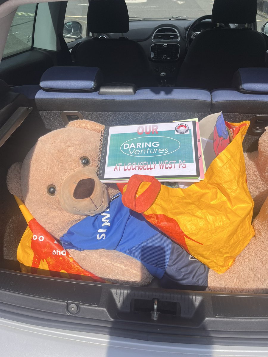 Took Tod on my travels to Daring Ventures Extravaganza this afternoon . Fantastic afternoon sharing our experiences with likeminded people.. such a buzz. Thank you to <a href="/suzannezeedyk/">Suzanne Zeedyk</a> and <a href="/LynburnNurture/">Lynburn Nurture</a> and all the team. Can’t wait to see what is next…🤔💕