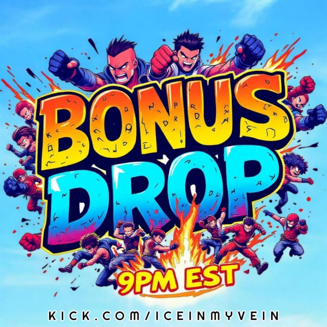 realiceinmyvein's tweet image. OVER 60 GIVEAWAYS TONIGHT 9PM EST ON KICK.COM/ICEINMYVEIN
4 @Stake and @StakeUsa BONUS CODE DROPS 💧 VIEWER TEAM TOURNEY W/ CASH PRIZES 🏆
BONUS BUYS ALL NIGHT ✅
INTERMISSION PRIZES 🤑
#stakeus #bonusdrop