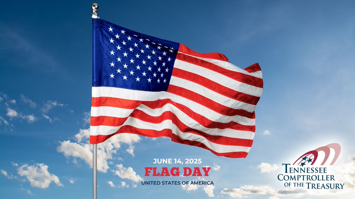 TNCOT's tweet image. Today we honor the Stars and Stripes...a symbol of freedom, unity, and the enduring spirit of our nation. Happy Flag Day! 🇺🇸 #FlagDay2025 #USA