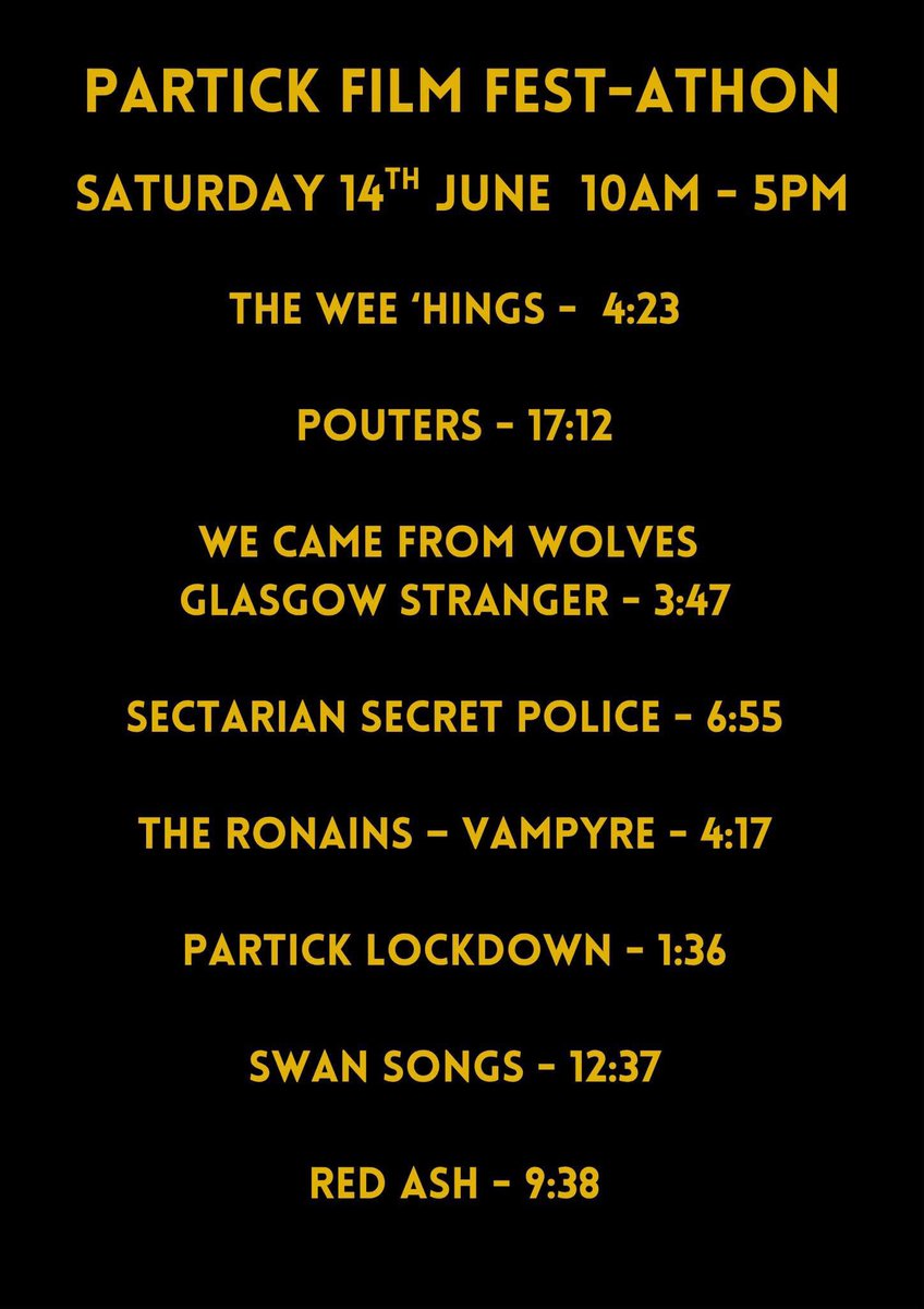 PartickFilmFestival tweet media