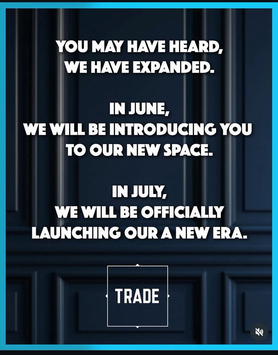 Excited for a new era <a href="/tradebardc/">TRADE</a> !