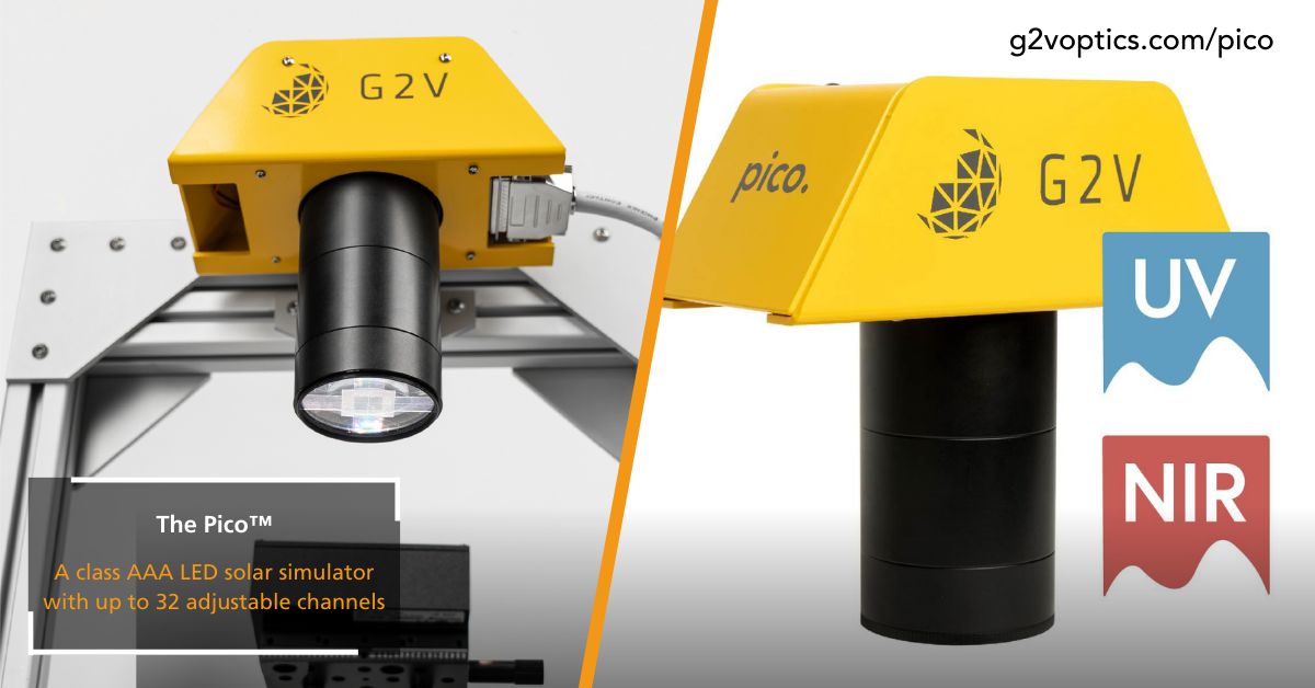 We make choosing our solar simulators easy. Any of the Pico models with “UV” in their name contain light from 350 nm to 400 nm. #Chemistry, #Photovoltaics, #Engineering, #Innovation, #EngineeredSunlight
bit.ly/3TjMEQ4