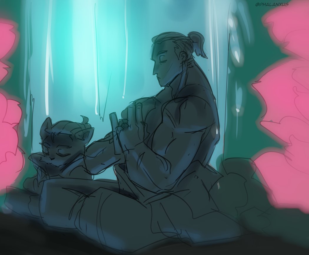 Shen and Kennen meditating