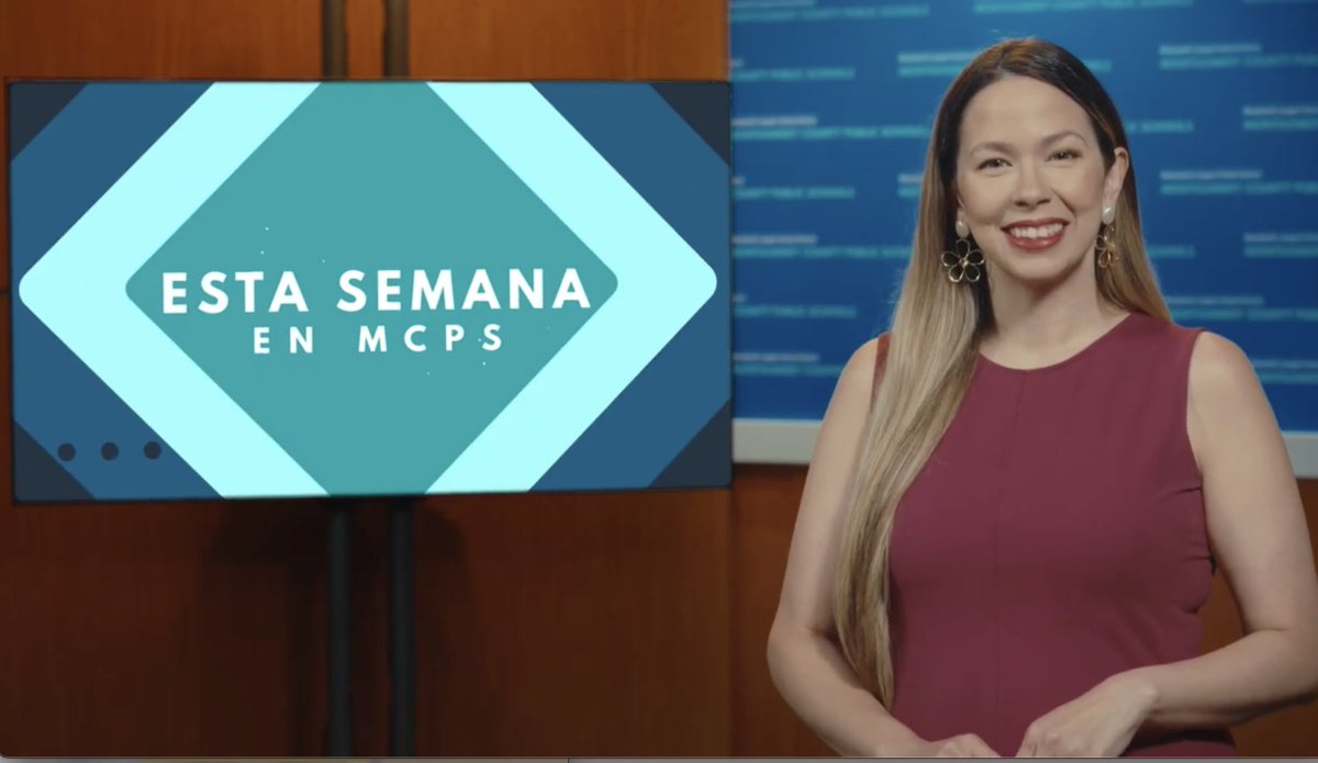 Esta Semana en MCPS
15 al 21 de junio

🎒 Último día de clases 17 de junio 

☀️ Comienzan las oportunidades SSL para      estudiantes 

🎉 ¡Prepárate para la Feria de Regreso a Clases!

📲 Toda la información: youtu.be/PlGSMzoQj2I