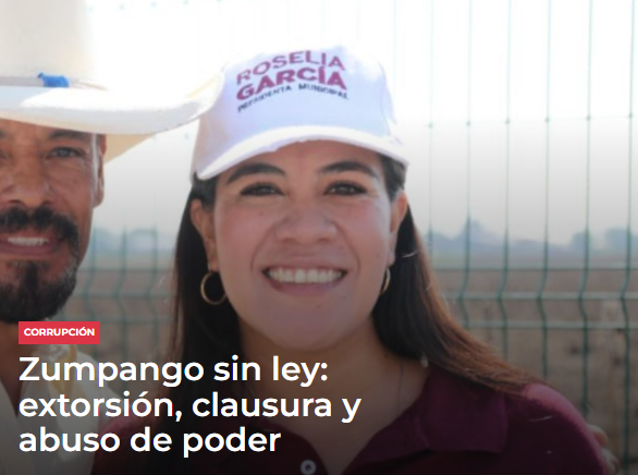Empleados de Protección Civil y Movilidad, bajo el gobierno de la alcaldesa Roselia Veridiana García, intentaron extorsionar a Megacable.

🔒 Al no ceder, respondieron con una clausura ilegal, sin sustento ni procedimiento.

➡️ Más información: tinyurl.com/uamwjpdh