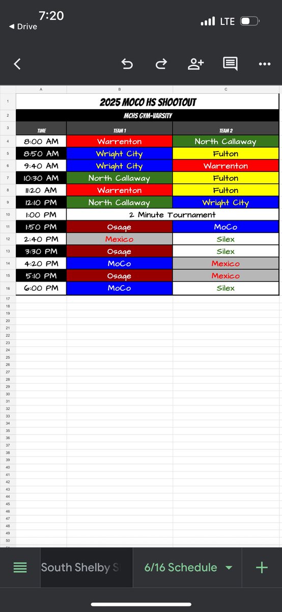 Excited to host our first shootout this summer this coming Monday in our MS gym. If you’re missing basketball come out and watch!!