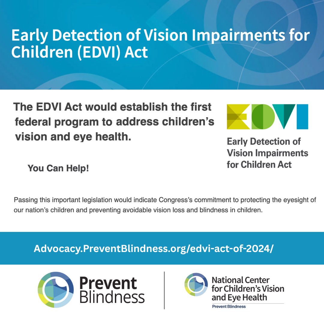 Prevent Blindness (@pba_savingsight) on Twitter photo Thanks to the new Elio film, children’s vision is part of the national conversation.
<a href="/PBA_savingsight/">Prevent Blindness</a> is asking for your support of the Early Detection of Vision Impairments for Children Act (EDVI)!
The EDVI Act would establish the first federal program to address children’s Thanks to the new Elio film, children’s vision is part of the national conversation.
<a href="/PBA_savingsight/">Prevent Blindness</a> is asking for your support of the Early Detection of Vision Impairments for Children Act (EDVI)!
The EDVI Act would establish the first federal program to address children’s