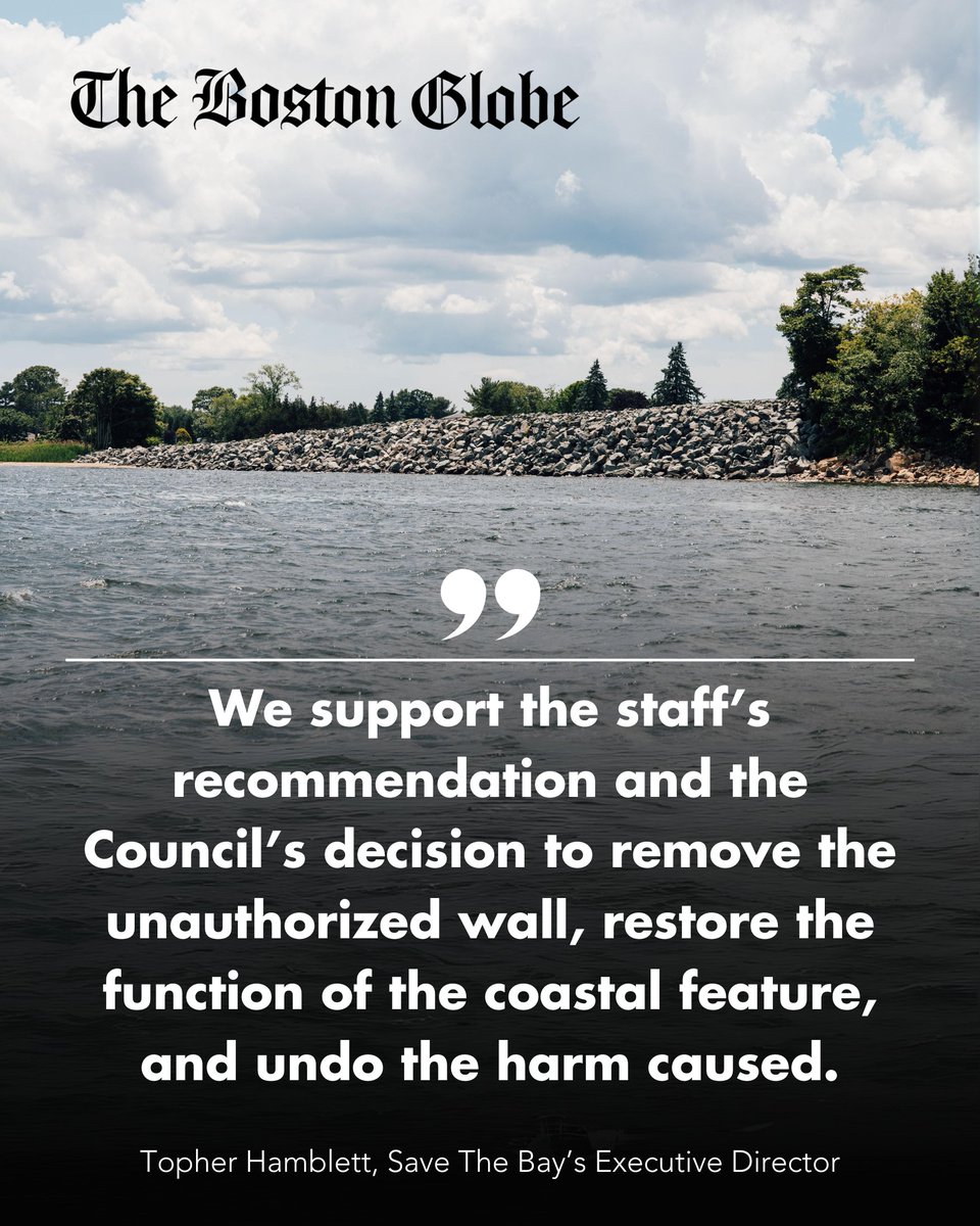 “We support the staff’s recommendation and the Council’s decision to remove the unauthorized wall, restore the function of the coastal feature, and undo the harm caused. By entertaining the water-type change petition in the first place, the politically appointed council has aided