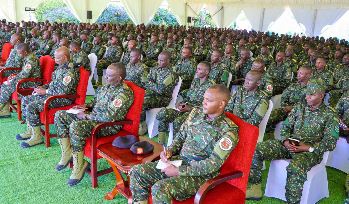 President Yoweri Museveni urged the army officers to rethink prosperity through self-sufficiency, saying that true economic growth does not depend on aid but on local production and entrepreneurship.

#WhyUgStillNeedsM7
