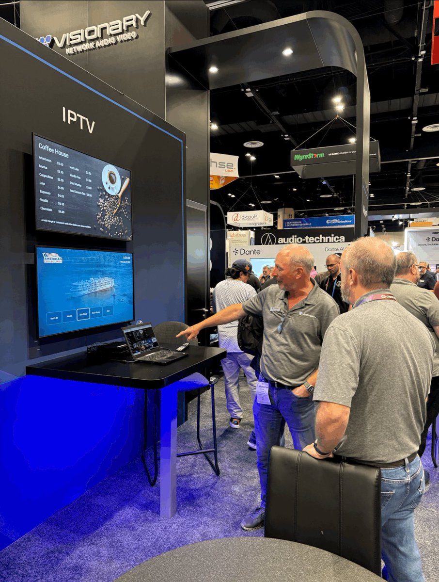 intlsalesnet's tweet image. We had an amazing time at the #VisionarySolutions booth showcasing their new products! 

#InfoComm #infocomm25 #AVtweeps #AVoIP