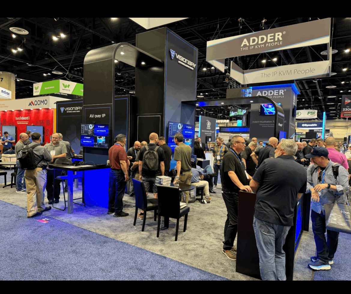 intlsalesnet's tweet image. We had an amazing time at the #VisionarySolutions booth showcasing their new products! 

#InfoComm #infocomm25 #AVtweeps #AVoIP