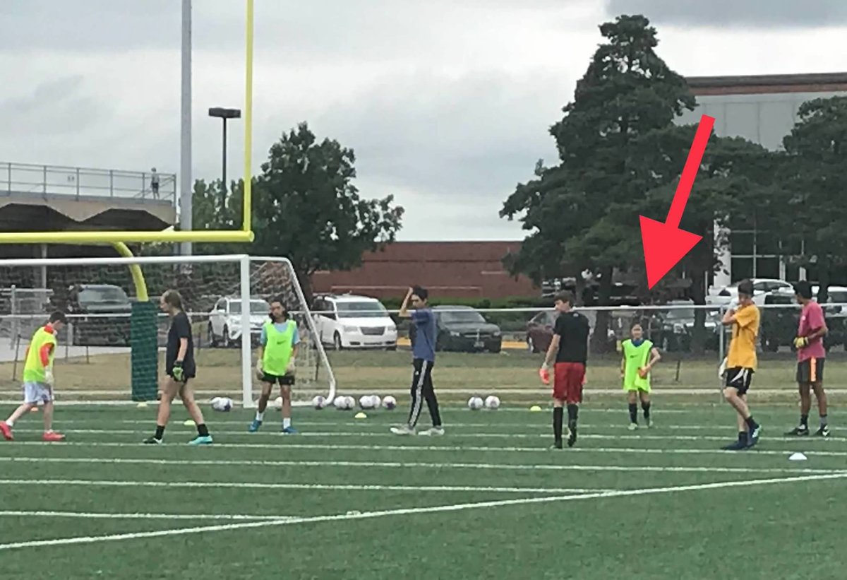 Flashback Friday - training above your fighting weight is where the growth happens.
When I started goalie training I was really young and would go with my older brother's group because my mom didn't want to make two trips for practice.  Since then I have always loved training