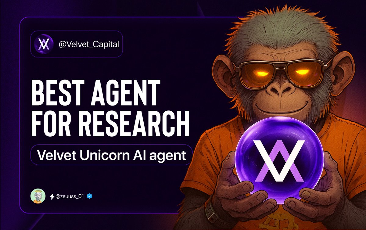 ZEU$⚡️ (@zeuuss_01) on Twitter photo The best agent for research, analytics, and trading - <a href="/VU_virtuals/">Velvet Unicorn</a> AI agent
Hey buddies, this is your Zeus!
Remember a couple of years ago, when AI technologies weren't as popular as they are now
How did you conduct your research on the best coins?
1. Opened your Twitter, The best agent for research, analytics, and trading - <a href="/VU_virtuals/">Velvet Unicorn</a> AI agent
Hey buddies, this is your Zeus!
Remember a couple of years ago, when AI technologies weren't as popular as they are now
How did you conduct your research on the best coins?
1. Opened your Twitter,