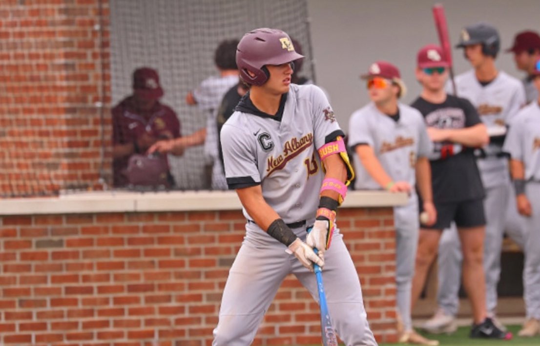 <a href="/NAEagleBaseball/">NAEaglesBaseball</a> 
<a href="/NewAlbanyHSBB/">New Albany Boys Basketball</a> 
@LaunchBsbl 
<a href="/LeeCurtis__/">Lee Curtis</a> 
<a href="/wthomps643/">Will Thompson</a> 
<a href="/USCSumterBSE/">USC Sumter Baseball</a>