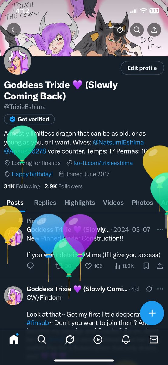 Birthday. I don’t know what else to say