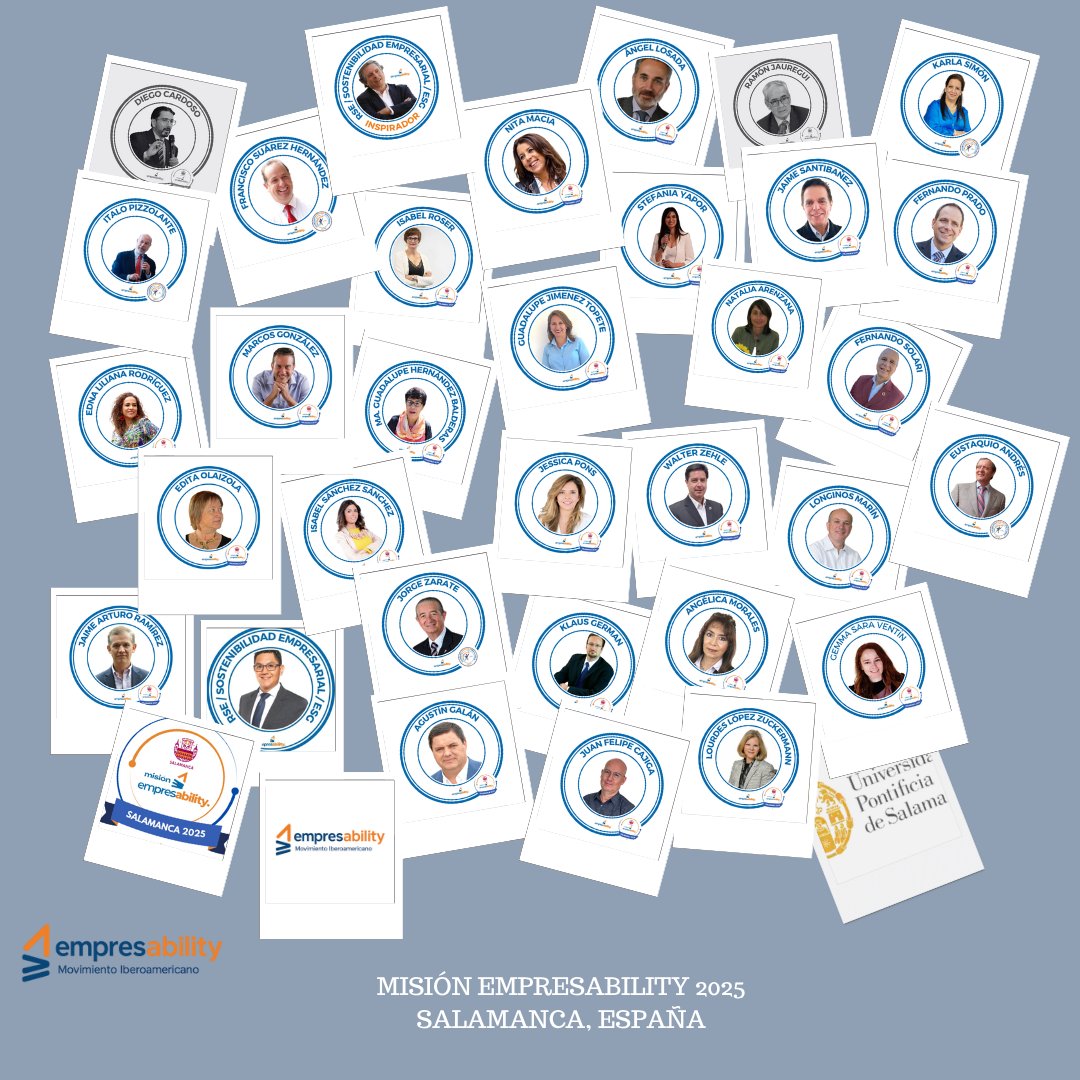 Ya estamos listos para Salamanca 🇪🇸 con una Misión clara impulsar el Liderazgo Consciente y Responsable en Iberoamérica <a href="/EmpresabilityRS/">Empresability ® 🌎</a> #rse #sostenibilidad #esg #empresability #Salamanca2025