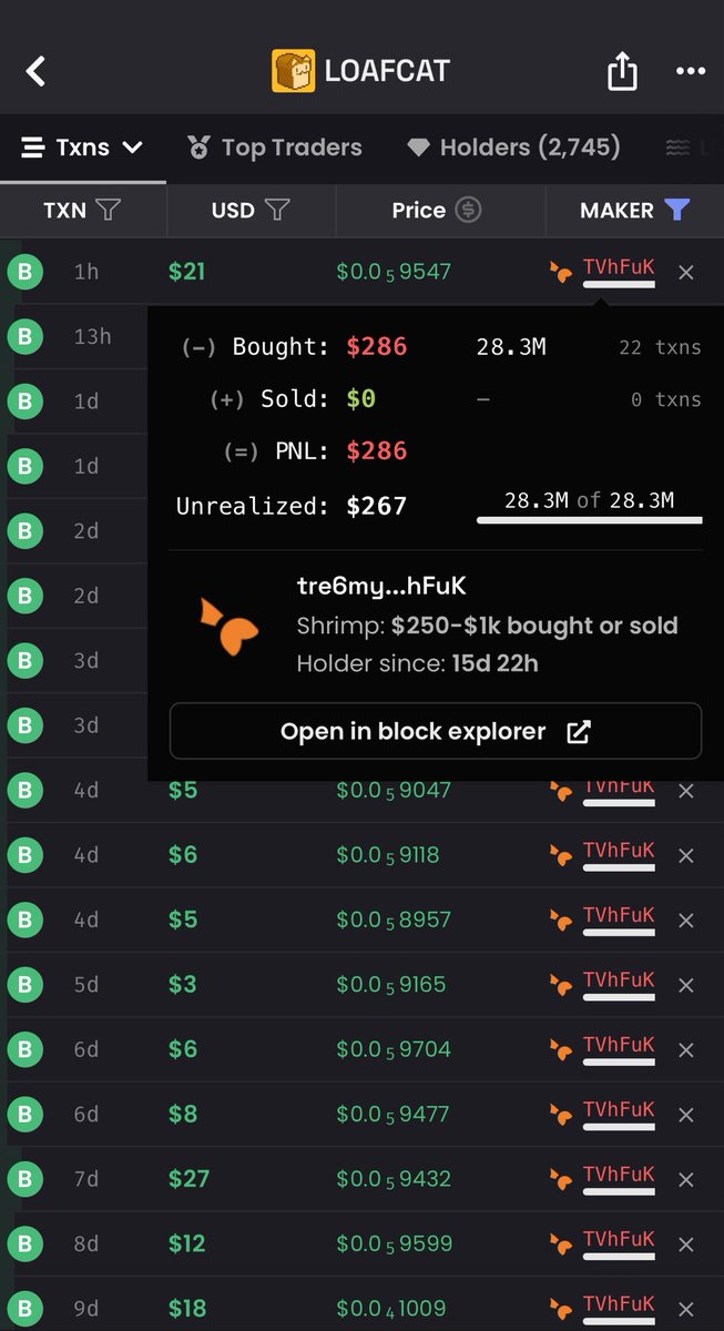 $SMD is in a unique position because $SMD has the ability to rewards holders with any coin on Solana

Currently $SMD is rewarding <a href="/LoafCatHQ/">LOAFCAT (CTO)</a> 🍞🐈 to all holders daily! ✅️

We appreciate the partnership with #LOAFCAT see below some stats since $SMD added LoafCat as a reward