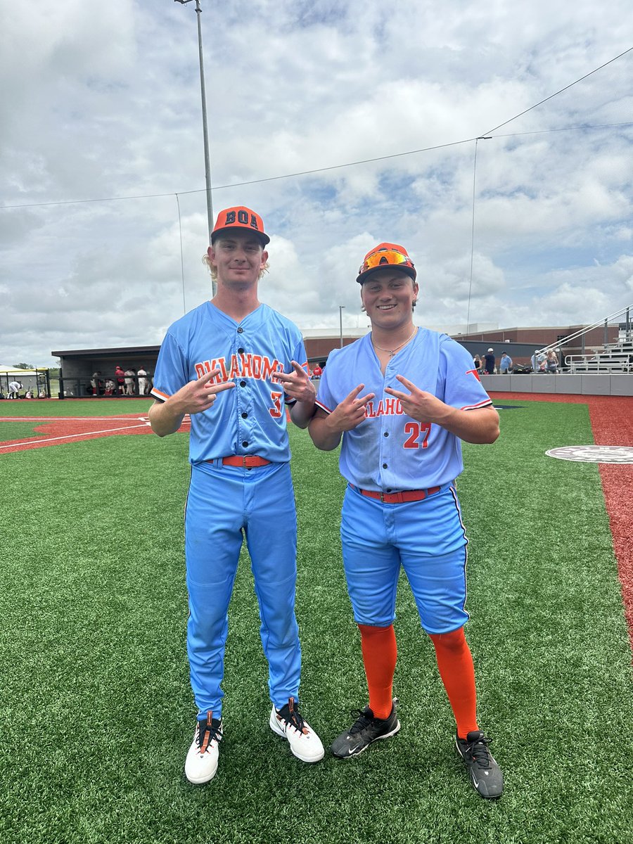 ChadWolffClassic (@cwc_arkansas) on Twitter photo BOA Oklahoma 2026 17U 11
Cabot Railcubs 1
PoG: Grady Thomas & Luke hill
Grady:
6IP
2H
1R
4Ks
Luke:
3-4
HR
3RBI
2R
<a href="/BrandOfAthletes/">BOA Baseball</a> BOA Oklahoma 2026 17U 11
Cabot Railcubs 1
PoG: Grady Thomas & Luke hill
Grady:
6IP
2H
1R
4Ks
Luke:
3-4
HR
3RBI
2R
<a href="/BrandOfAthletes/">BOA Baseball</a>
