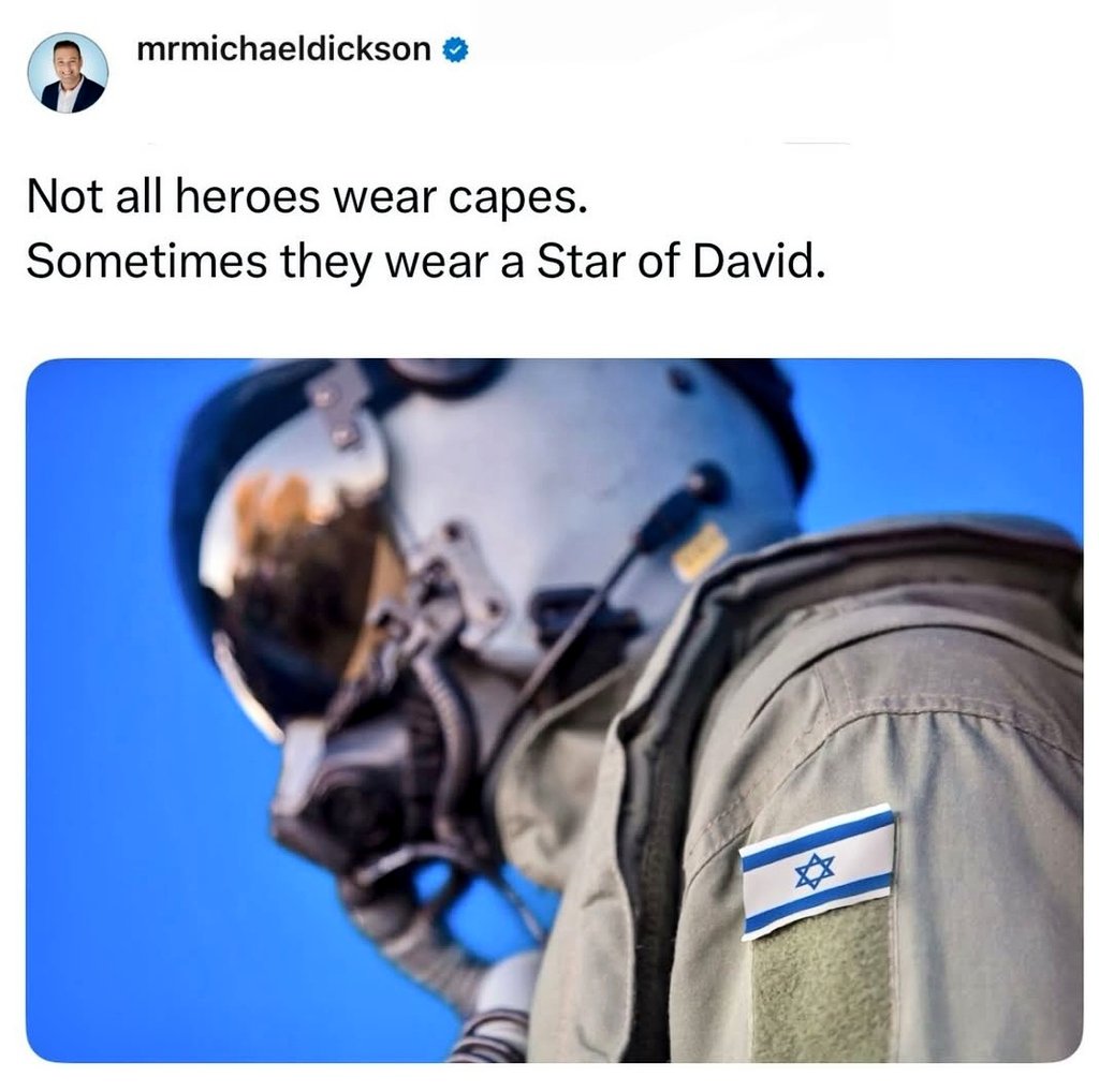 ZionCyrusLions's tweet photo. When duty calls, the Star of David answers 🇮🇱 https://t.co/9zWWAetwCq