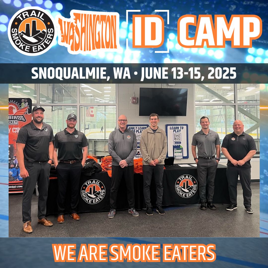 The Trail Smoke Eaters &amp; VIJHL's Peninsula Panthers coaching staff arrived in Snoqualmie, Washington to kick off the Identification Camp at the Sno-King Ice Arena!

The camp runs from June 13–15. We're excited to see the talent on the ice &amp; enjoy a great weekend of hockey action.
