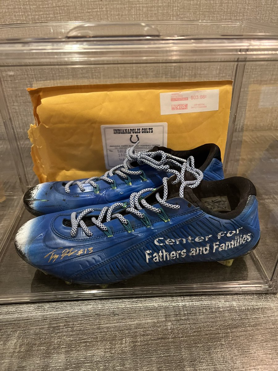 Honored to be invited to the annual Faces of Fatherhood Luncheon! I won the T.Y. Hilton My Cause My Cleats silent auction!

For more information and to have your donation matched today, visit Fathers and Families website at ffcindiana.org