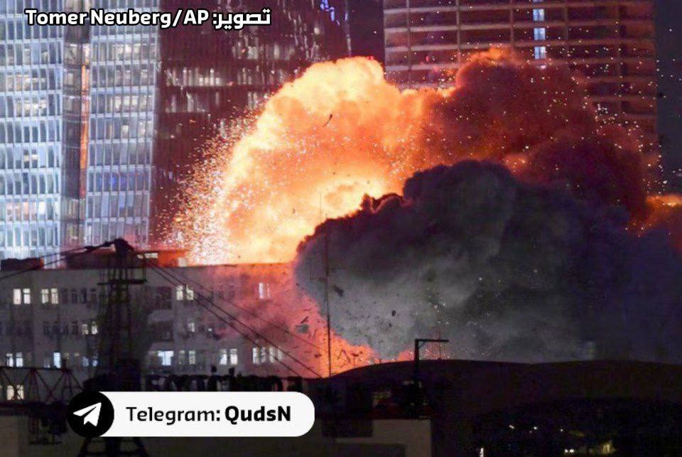 Iranian missile struck on Tel Aviv!
#Tehran #Iran
