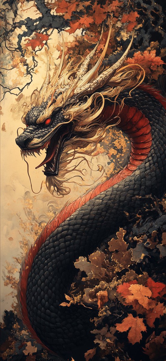 Yatimori's tweet image. New dragon wallpaper: