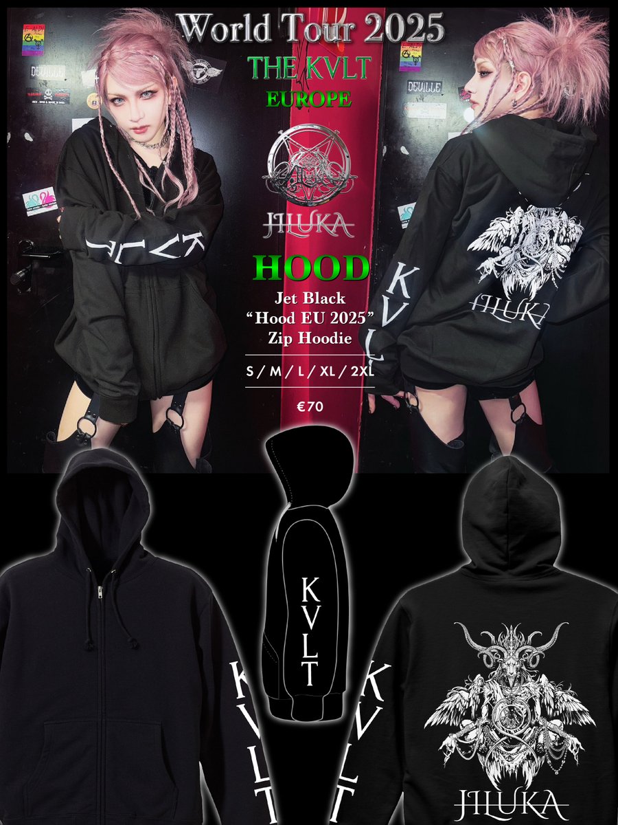 JILUKA WORLD TOUR 2025 「THE KVLT」 -EUROPE