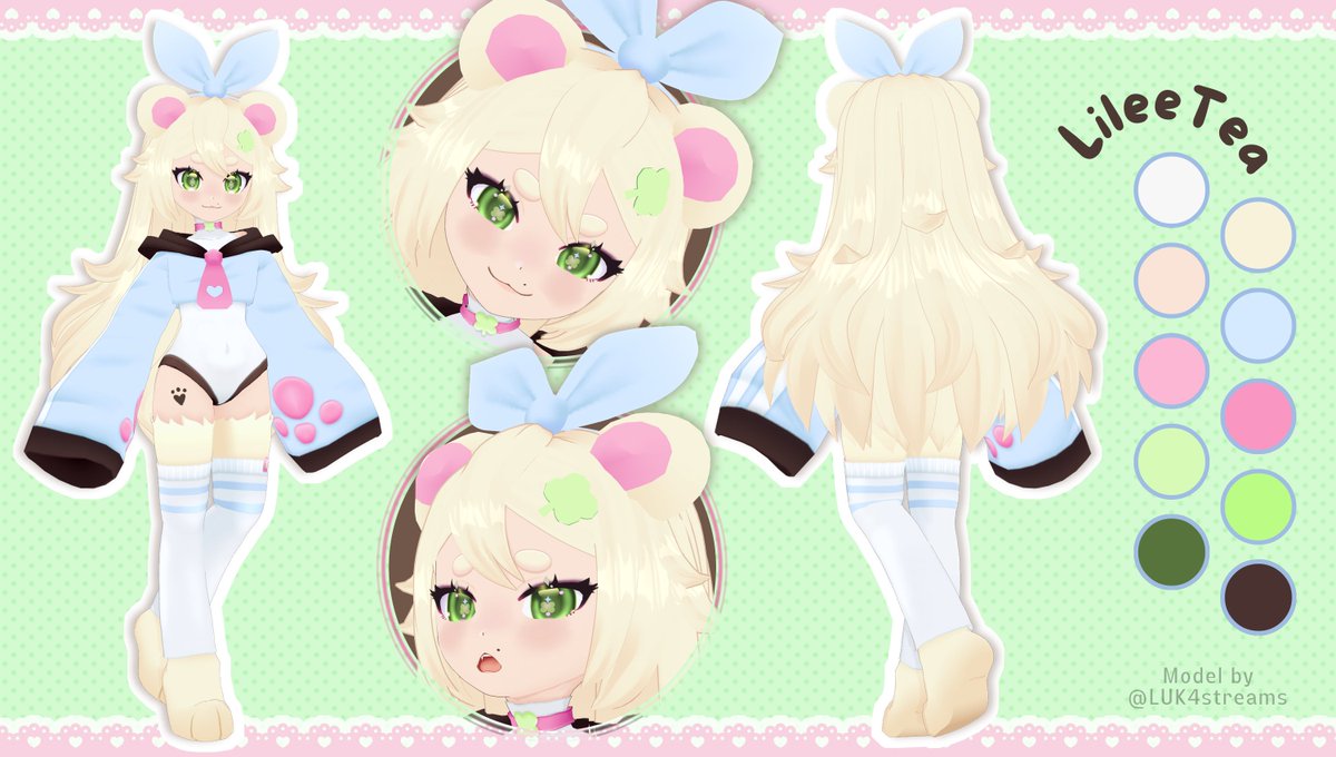 Congrats to @LileeTeaVT  for her debut! 🥳
She won my raffle some months ago and I can finally show the prize!! 💚✨