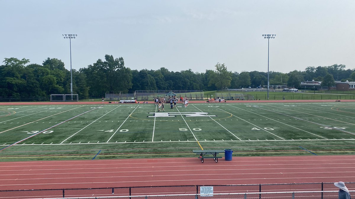 donohugel's tweet image. Checking in from Ridge for the start of championship weekend in NJ girls lacrosse 🏆🥍

It’s No. 4 Rumson-Fair Haven vs. Mountain Lakes in the Group 1 final.

Lakes title history: ‘09, ‘14
RFH title history: ‘16, ‘21, ‘23

@MLHS_athletics | @dawgslax17 | @RFH_Regional | #njlax