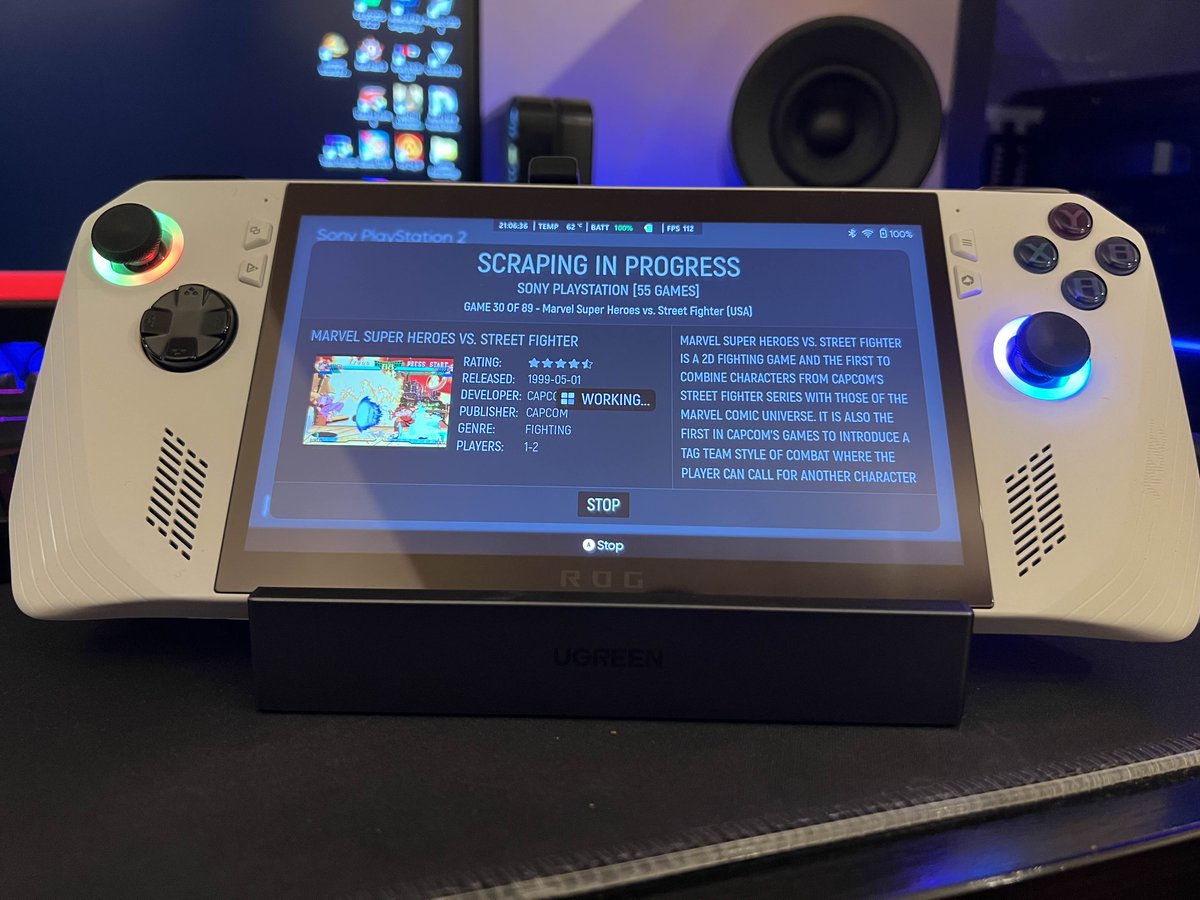 Got most my retro collection working on the ROG Ally, just need to figure where to put PS2 BIOS so those games work too.