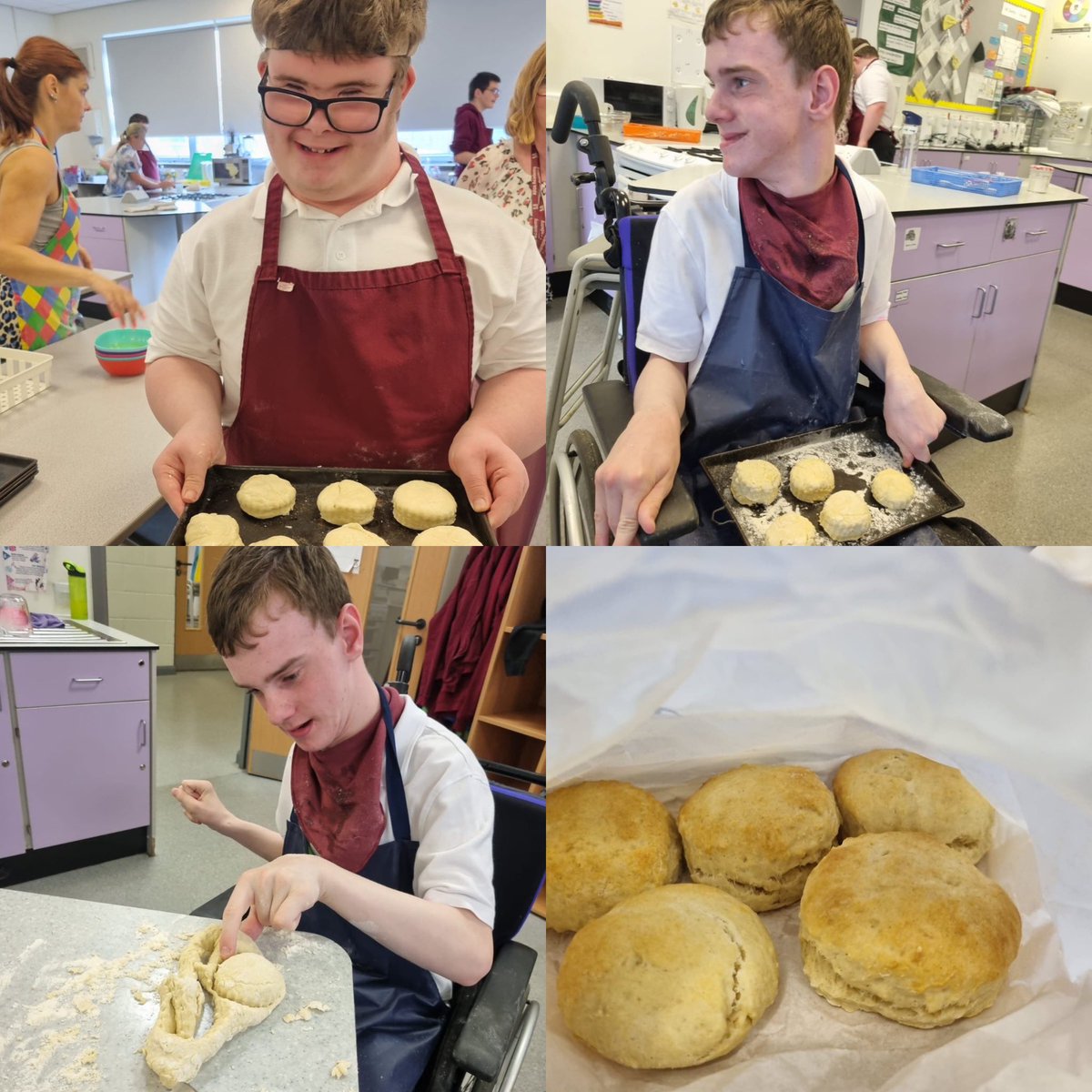 AlloaEASN's tweet image. A new group enjoyed their first Home Economics session and did a fantastic job baking scones. A brilliant life skills opportunity with lots of enthusiasm and teamwork. Thank you to Mrs. Stewart for your expertise and guidance! @AlloaAcademyHE @AlloaAcademy #LifeSkills #Baking