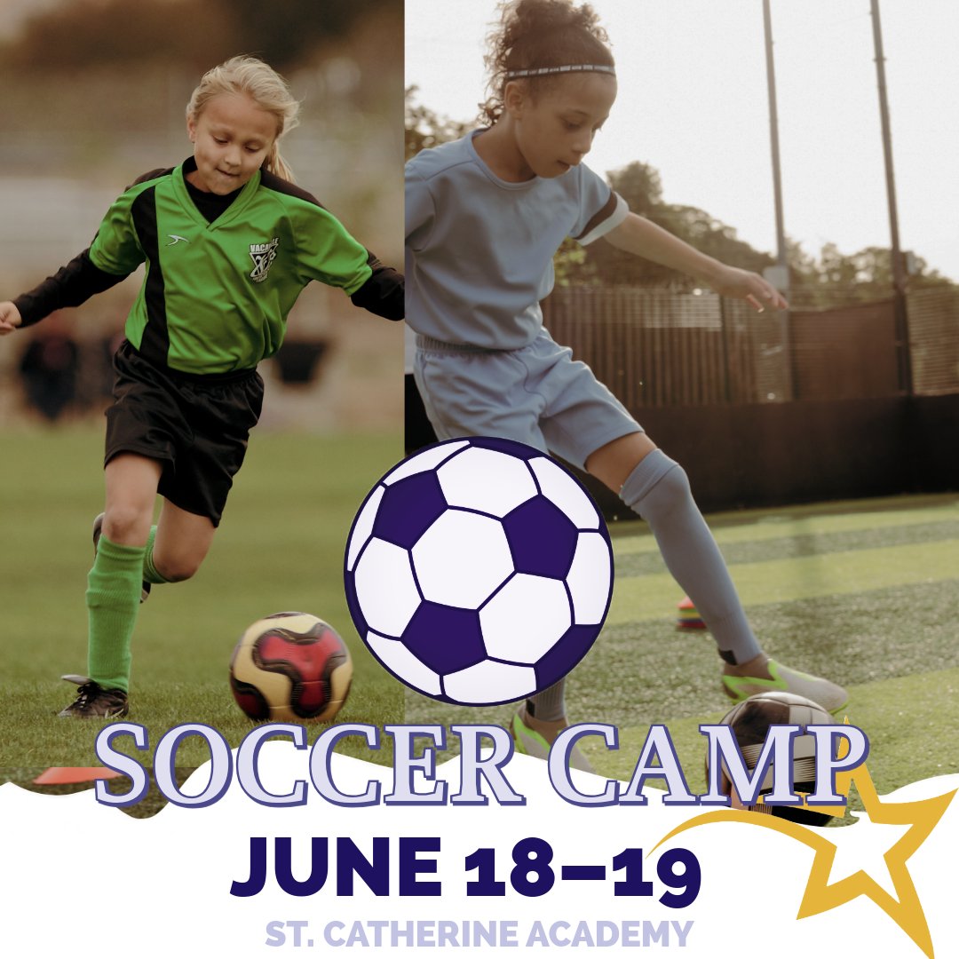 SCAwixom's tweet photo. ⚽️ SCA Soccer Camp → June 18–19
Girls in grades 7–9: Train with Coach Roy, then sit on the bench for a semi-pro match with Corktown FC!
🔗 https://t.co/vqFFnLkhqa
#SCASoccer #GirlsCan https://t.co/5IsFcqwzMv