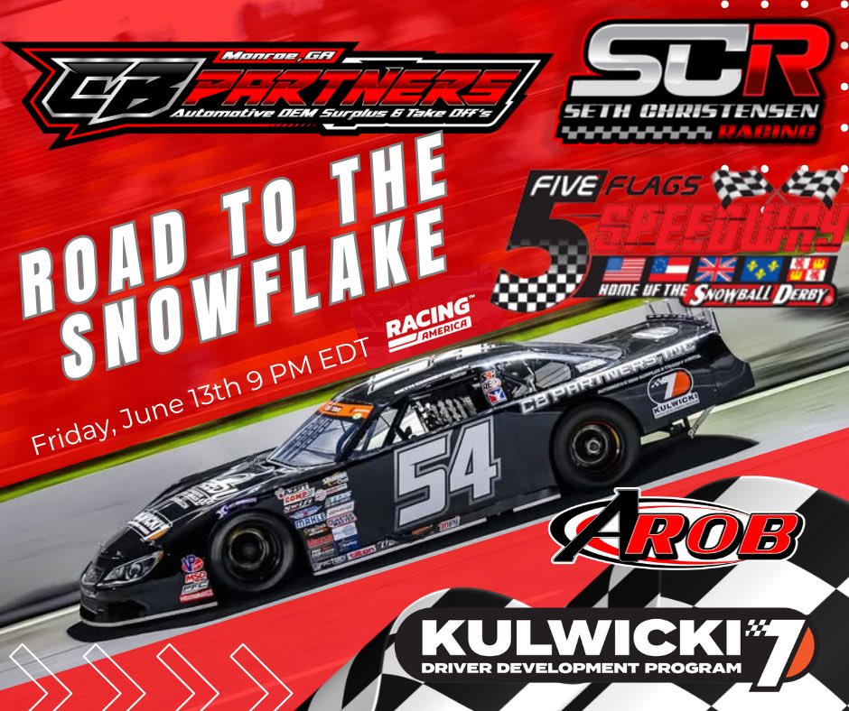 seth_racing's tweet image. Ready for ⓇⒶⒸⒺ ⒹⒶⓎ? @allenturnerauto Pro Late Models are @5FlagsSpeedway tonight. 9 ET on @RacingAmerica  #CBPartners #AROB  @KulwickiDDP #KDDP