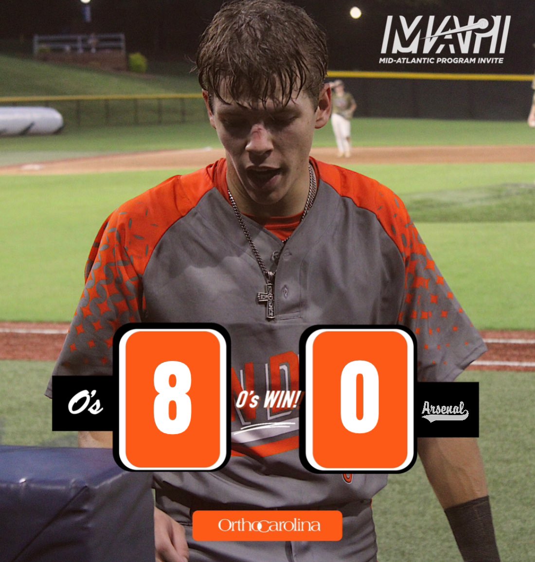 O’s WIN! 

2026 (Hill) starts Saturday off with a “W” at PBR Mid Atlantic Program Invite. The O’s plate 6 runs in the first inning followed by 7 innings of shut out baseball. 2026 (Hill) will be back tonight at 5:00pm vs. VA-Seminoles

On Deck Academy is powered by @orthocarolina