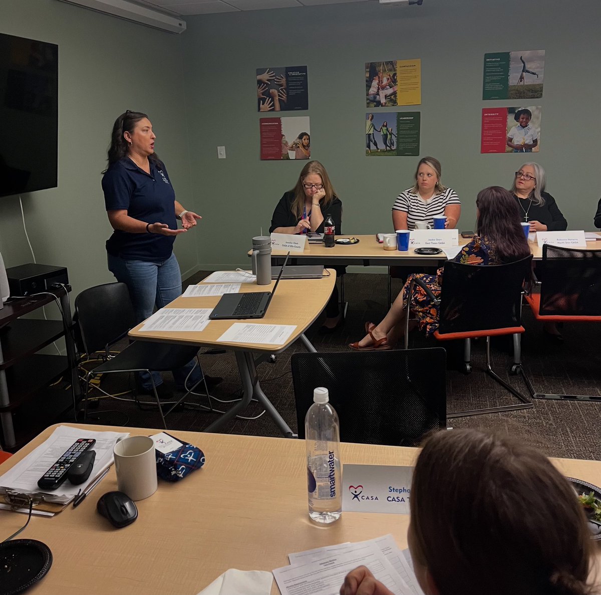 CASA_SATX's tweet image. Honored to be recognized by Texas CASA for our excellence in compliance &amp;amp; processes! We were invited to share our practices with CASA programs across the state—raising the bar for advocacy and outcomes for kids. 💙 #CASAStrong #StandardsOfExcellence