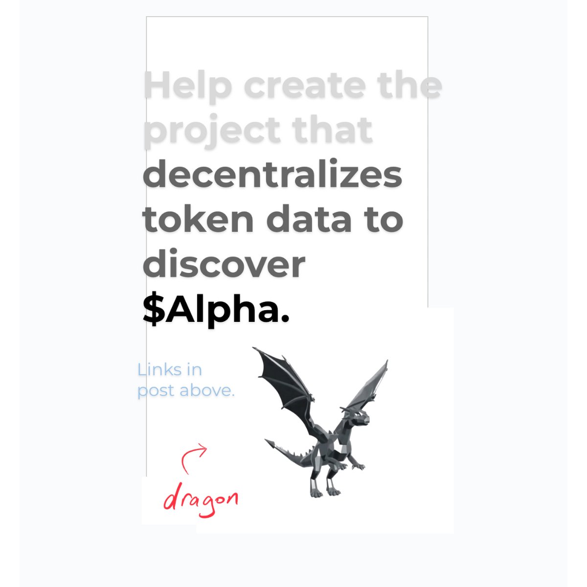 AlphaDragonAI's tweet photo. Dragon is a browser extension and $Alpha Dragon is a community project. 

Explore the website. https://t.co/BUT2u1YzVC

Or join the Telegram and get involved. https://t.co/0dAEcR6ejw https://t.co/gvCgLeIeGc