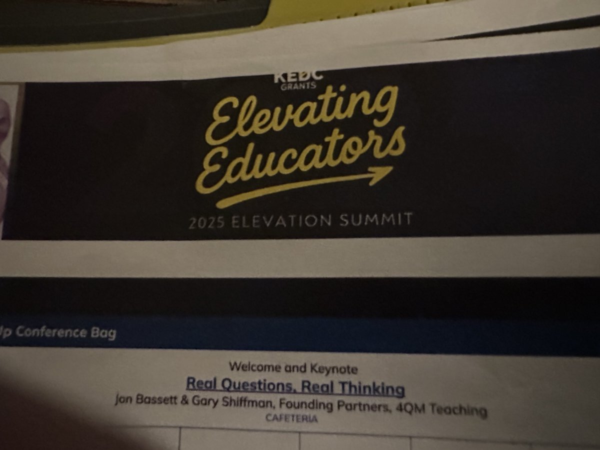 Thank you KEDC for providing this amazing conference. I’m already looking forward to next year’s conference &amp; the best professional development sessions available.  Special thanks to KEDC staff, grant leaders, &amp; friends across various grant programs for your kindness &amp; support.