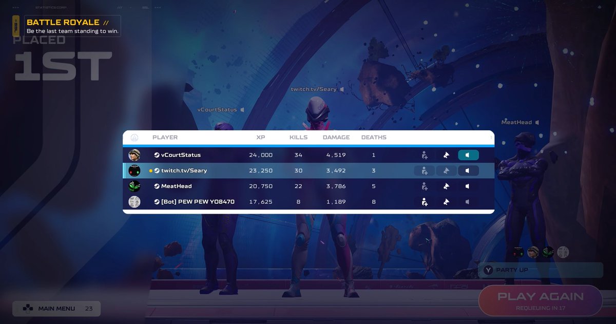 Kill Record⁉️

 <a href="/Splitgate/">Splitgate 2 - Beta</a> BIG <a href="/SwootyWRLD/">Swooty</a> 

94 KILLS 

<a href="/Searytv/">Seary</a> <a href="/crc110800/">Chase Ryan Coots</a>