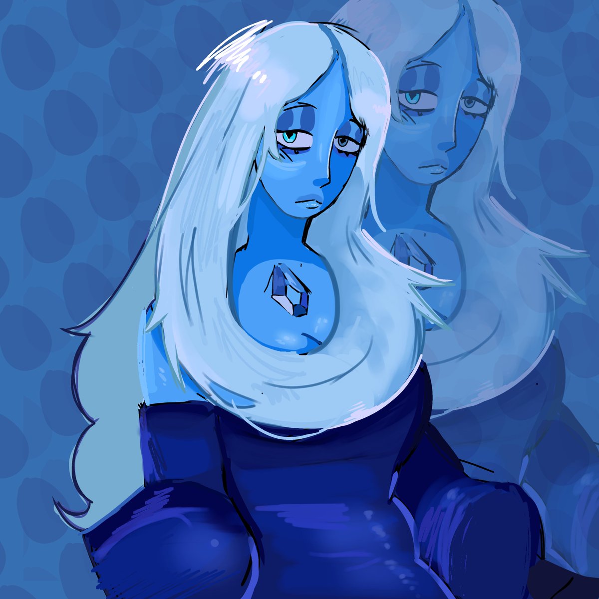 W043D's tweet image. Blue Diamond

#StevenUniverse #stevenuniversefanart #Bluediamond