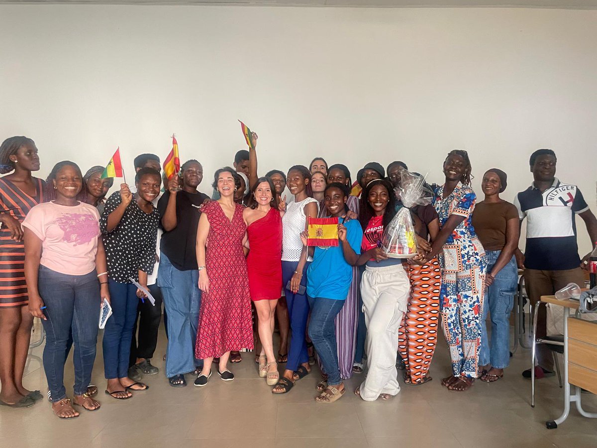 Spain in Ghana/España en Ghana (@embespghana) on Twitter photo 🎉Celebrating the Hispanic Week at <a href="/UnivofGh/">University of Ghana</a> ! Students showcased the rich cultural diversity of the Spanish language through a week filled with vibrant activities, from culinary tastings to trivia games 🌎 🎉Celebrating the Hispanic Week at <a href="/UnivofGh/">University of Ghana</a> ! Students showcased the rich cultural diversity of the Spanish language through a week filled with vibrant activities, from culinary tastings to trivia games 🌎