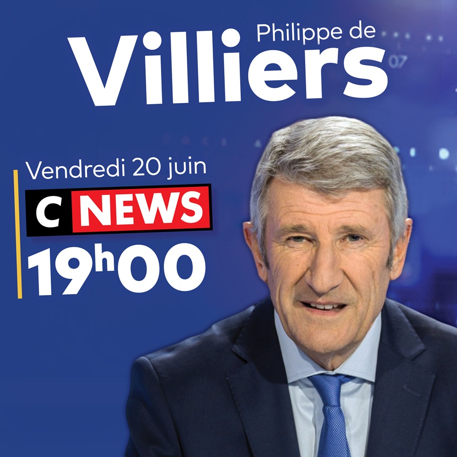 PhdeVilliers's tweet image. 🎙À tout à l’heure, 19h sur @CNEWS !
Je compte sur vous.
🤳Suivez-moi sur mes réseaux : linktr.ee/phdevilliers
#FaceAPhilippeDeVilliers #FADV #CNews