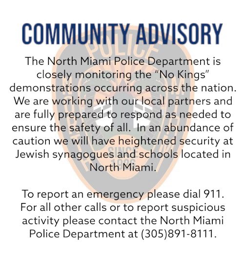 North Miami PD tweet media