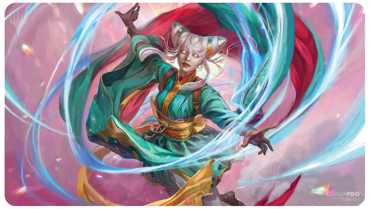 【水彩画】MTG　Solomon Au Yeung　原画 One of the Water Margin series by Kuniyoshi. #水滸傳 #国芳